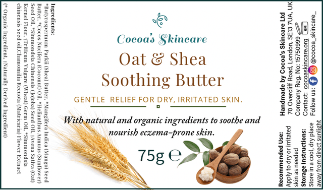 Oat & Shea Soothing Body Butter