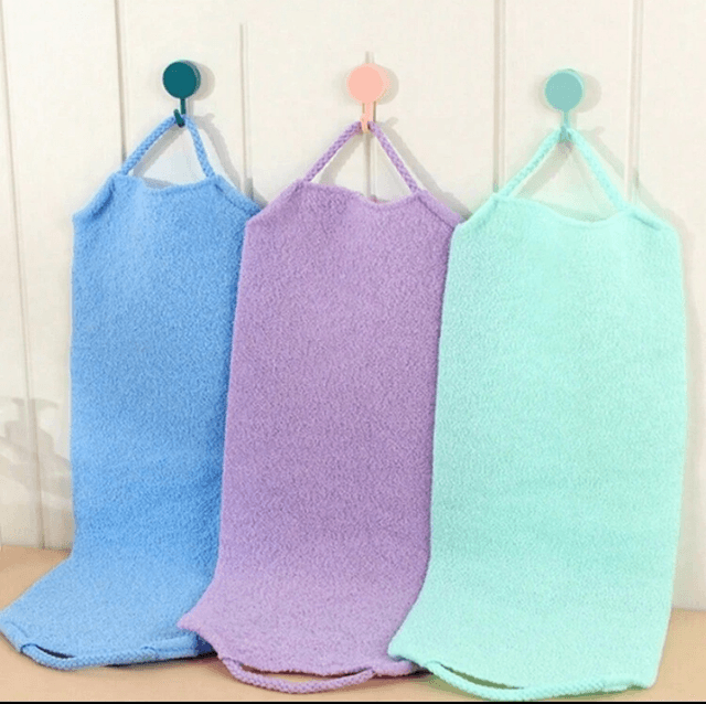 Stretchable Long Exfoliating Back Scrubber Loofah 
