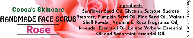Rose Face Scrub