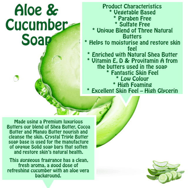 Cucumber & Aloe Soap