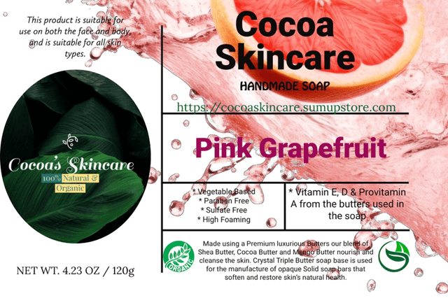  Pink Grapefruit Soap