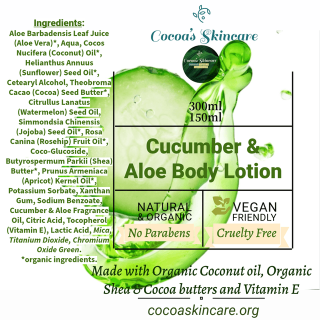 Cucumber & Aloe Body Lotion