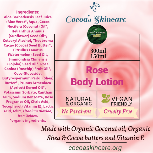 Rose Body Lotion