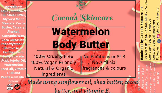 Watermelon Body Butter 